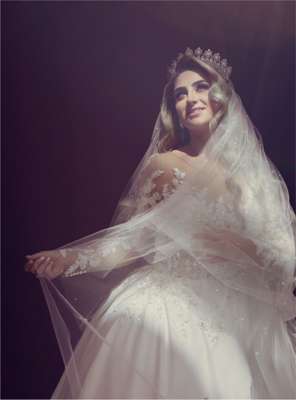 Stunning bride, Amira